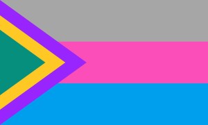 Conversion therapy survivors&nbsp;flag